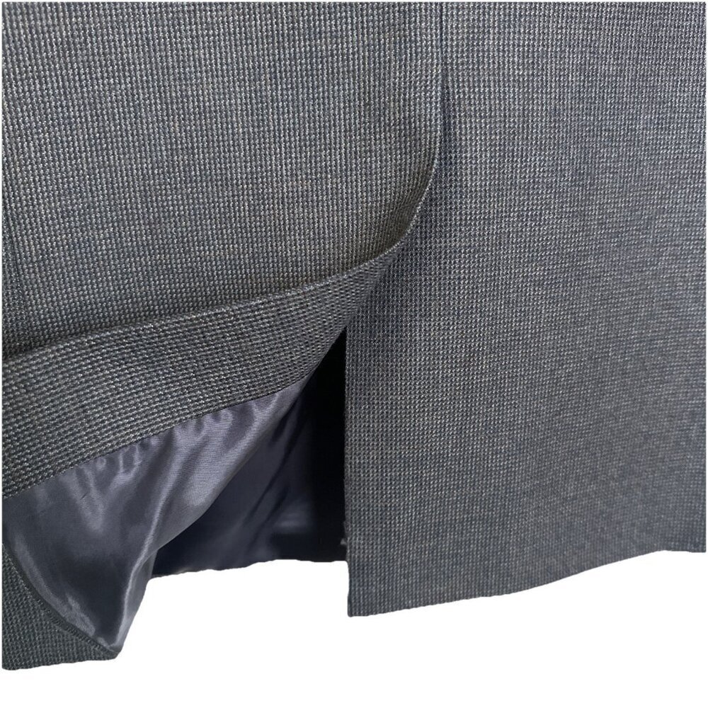 Ralph Lauren Men's Wool Tweed Sport Coat Jacket Sz 44L Herringbone Gray Blazer - Picture 4 of 11